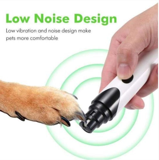 Electric nail clippers for dogs and cats