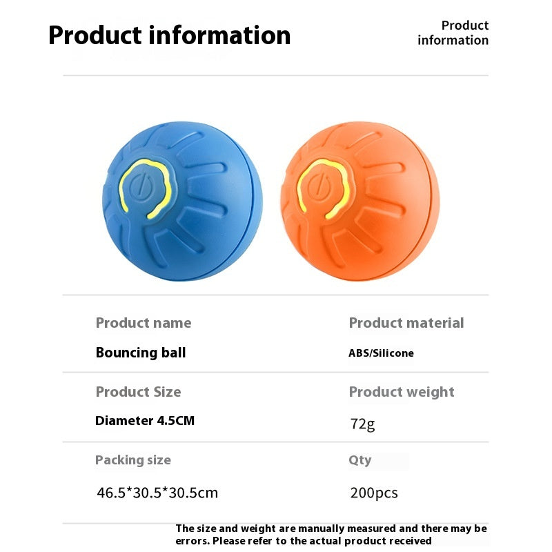 Interactive Pet Toy Moving Ball
