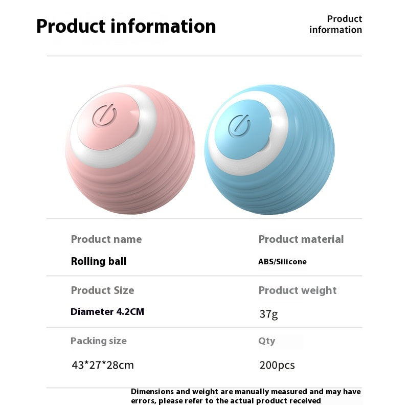 Interactive Pet Toy Moving Ball